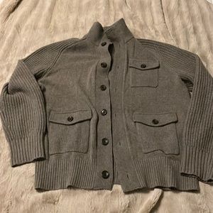 Banana Republic mens button up sweater